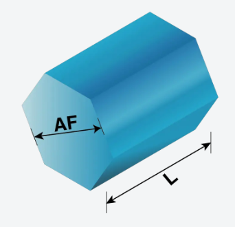如何计算六角棒的重量？